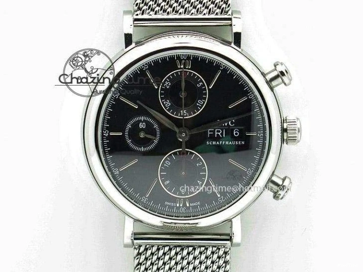 MIROTIME 0314 Portugieser Auto IWC0562B APSF 1:1 Best Edition Gold Dial on SS Bracelet A Reliable 6996